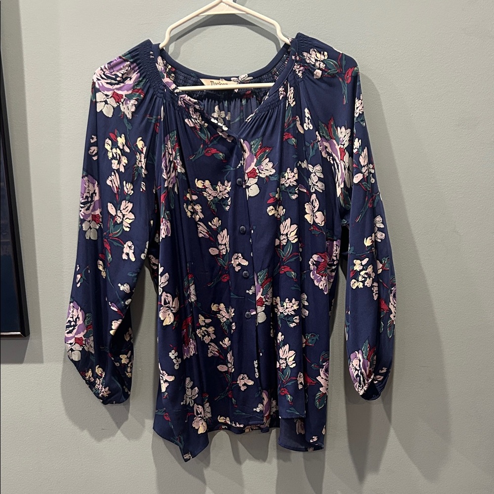 Tucker Classic Blouse - floral
